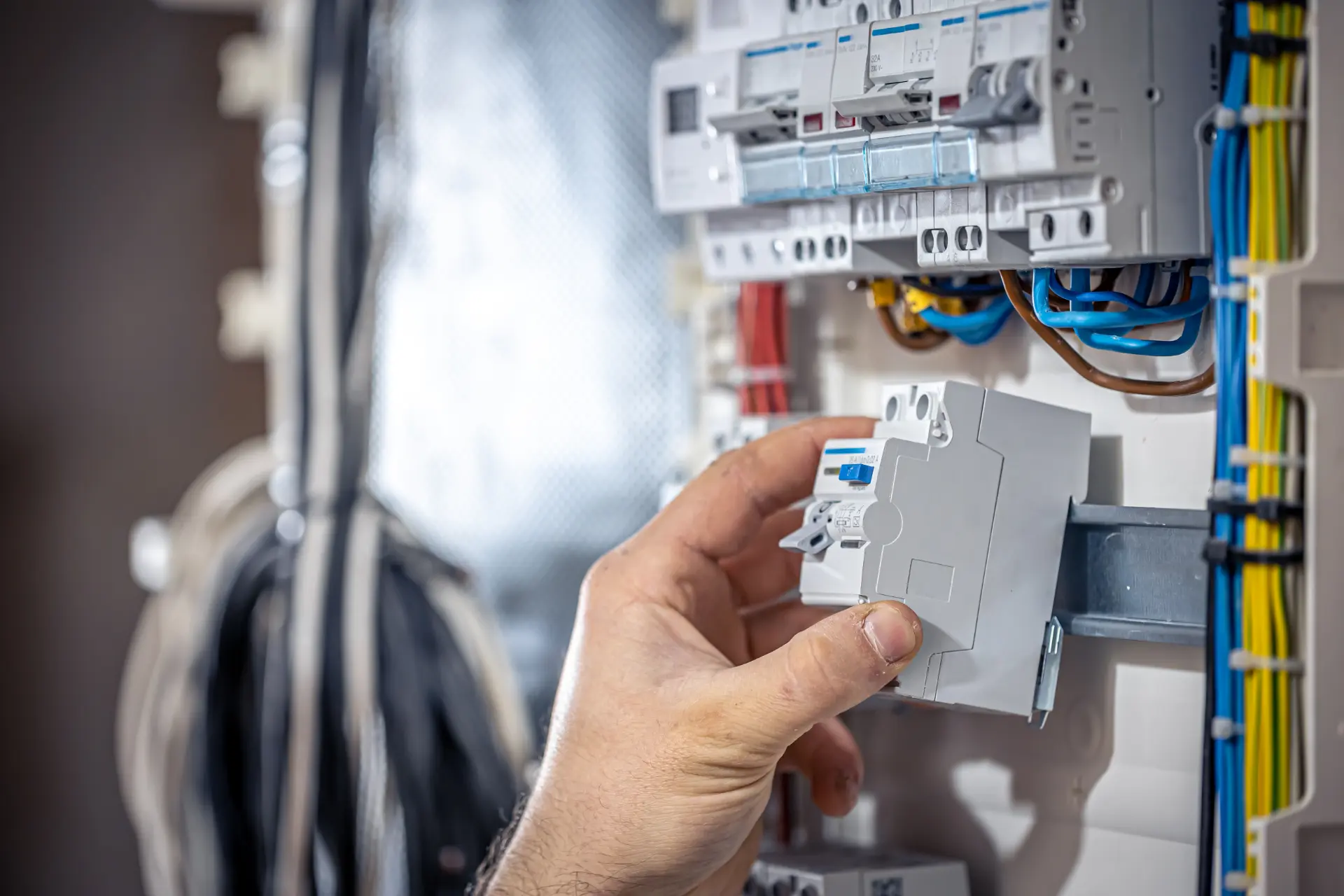 Zdjęcie przedstawiające Modernizacja instalacji elektrycznych